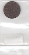 S21-N07-0513 Netherlands 2 1/2 cent VF 1941 KM150
