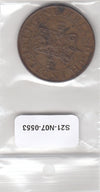 S21-N07-0553 Netherlands East Indies 2 1/2 Cent VF 1945 KM316 P