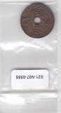 S21-N07-0555 Netherlands East Indies 1 Cent VF 1945 KM317 S