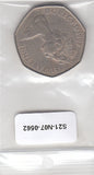 S21-N07-0562 United Kingdom 50 Pence VF 1969 KM913