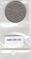 S21-N07-0569 United Kingdom 2 Shillings VF 1955 KM906