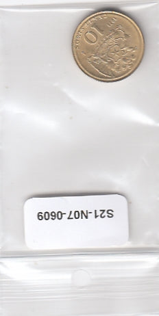 S21-N07-0609 Chile 10 Centesimos UNC 1971 KM194