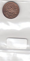 S21-N07-0642 Australia 2 Cents VF 1981 KM63