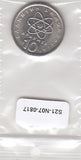 S21-N07-0817 Greece 10 Drachmai XF/UNC 1986 KM132