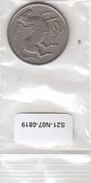 S21-N07-0819 Greece 10 Drachmai VF 1973 KM110