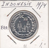 S21-N12-0015 Indonesia 5 Rupiah UNC 1974 KM37