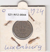 S21-N12-0044 Luxembourg 10 Centimes VF 1924 KM34