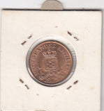 S21-N12-0116 Antilles 2 1/2 Cent UNC 1975 KM9
