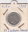 S21-N12-0212 Greece 5 Drachmai VF 1978 KM118