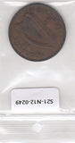 S21-N12-0249 Ireland 1 penny VF 1935 KM1
