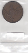 S21-N12-0249 Ireland 1 penny VF 1935 KM1