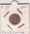 S21-N12-0328 Australia 1 Cent VF/XF 1980 KM62