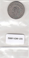 S21-W16-0002 Suriname 100 Cent VF 1987 KM23