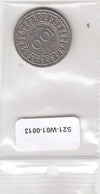 S21-W16-0013 Suriname 100 Cent XF 1988 KM23