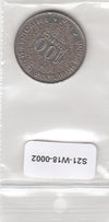 S21-W18-0002 West African States (BCEAO) 100 Francs VF 1967 KM4