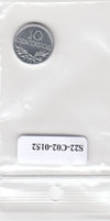 S22-C02-0152-M137 Portugal 10 centavos UNC 1974 KM594