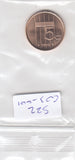 S22-C03-0001-M35 Nederland 5 cents BU 1999 KM202
