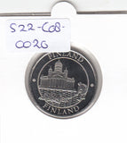 S22-C08-0020 Finland penning XF     Europe coins set