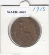 S22-ER1-0069 Verenigd Koningkrijk 1 penny 1913  VF KM810