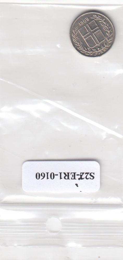 S22-ER1-0160 Iceland 10 aurar 1963   UNC KM10