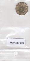 S22-ER1-0288 Zwitserland 5 rappen 1989   VF KM26c