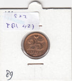 S22-ER1-0427 Denmark 25 ore 1990   UNC KM868