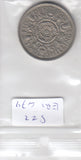 S22-ER1-0474 United Kingdom 2 shilling 1956   VF KM906