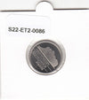 S22-ET2-0086-M02 Netherlands 25 Cents FDC 1987 KM204