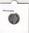 S22-ET2-0099-M02 Netherlands 25 Cents FDC 1990 KM204