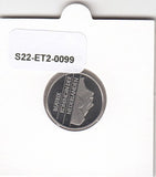 S22-ET2-0099-M02 Netherlands 25 Cents FDC 1990 KM204