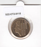 S22-ET2-0115-M02 Netherlands 5 Gulden FDC 1992 KM210