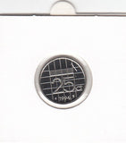 S22-ET2-0119-M02 Netherlands 25 Cents FDC 1994 KM204