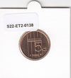 S22-ET2-0138-M02 Netherlands 5 cents FDC 1998 KM202