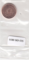 S22-EXI-0031-M48 Latvia 5 cent UNC 2019 KM152