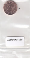 S22-EXI-0037-M45 Estonia 2 cent UNC 2021 KM62