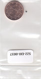 S22-EXI-0037-M45 Estonia 2 cent UNC 2021 KM62
