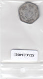 S22-G03-0011-M04 India 3 paise FI 1966 KM14 Munbai