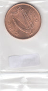 S22-G03-0026-M57 Ierland 1 penny UNC 1966 KM11