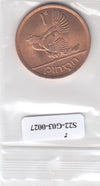 S22-G03-0027-M46 Ierland 1 penny XF 1966 KM11