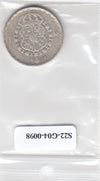 S22-G04-0098 Zweden 1 krona VF 1946 KM814  zilver