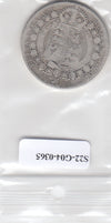 S22-G04-0365 Verenigd Koninkrijk half crown FI 1889 KM764   zilver
