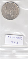S22-G04-0524 Zweden 1 krona VF 1963 KM826  zilver