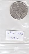 S22-G04-0540 Zweden 1 krona XF/UNC 1965 KM826  zilver