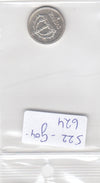 S22-G04-0624 Zweden 10 Ore VF/XF 1950 KM813  zilver
