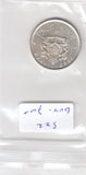 S22-G04-0700 Marokko 1 dirham VF 1960 Y55   zilver