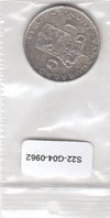 S22-G04-0962 Curacao 1 Gulden 1944   VF KM45 zilver