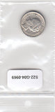 S22-G04-0969 Netherlands 25 cents 194? P PO KM164 zilver