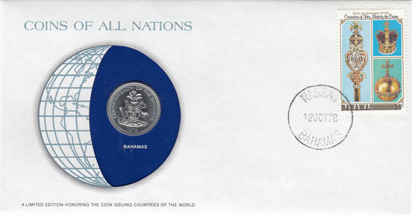 S22-G06-0030 Coins Of All Nations 25 Cent  1979 KM63.1  Bahamas
