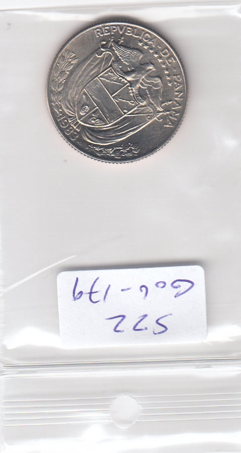 S22-G06-0179 Panama 1/4 Balabao MS63 1983 KM11.2a