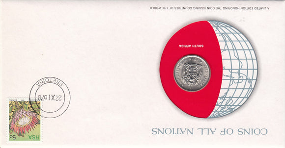 S22-G06-0317 Coins Of All Nations 20 Cents  1978     South Africa